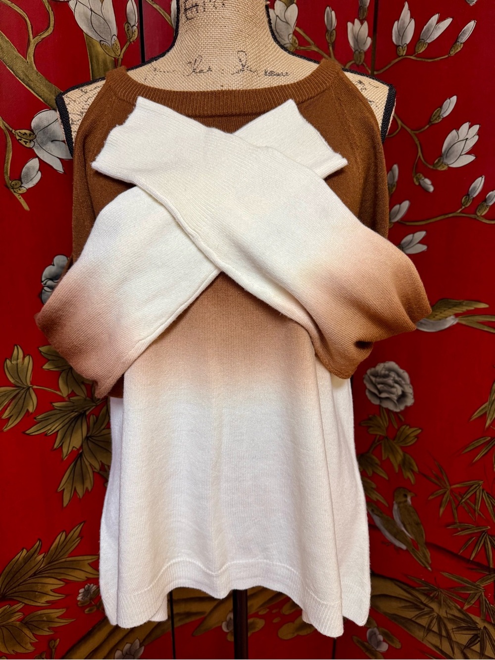 Women’s “VENUS” Open Shoulder Sweater | #V27